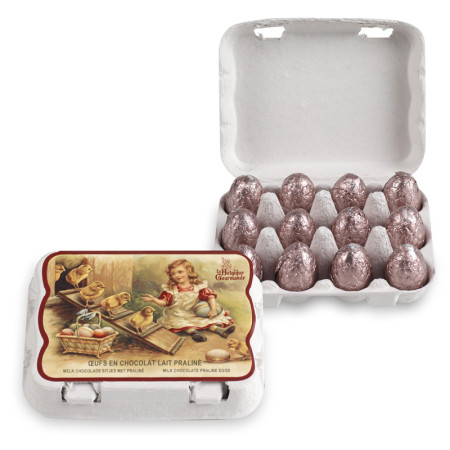 Box with Praliné Easter Eggs (12pc)