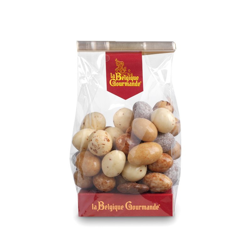 Belgian Chocolate Almonds Assortment - 200g